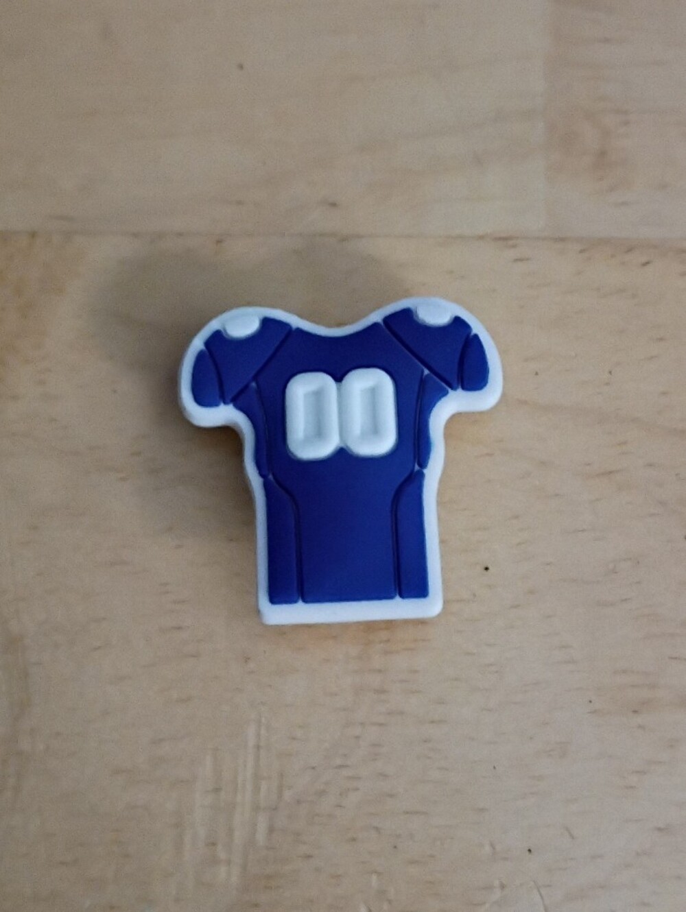 10 for $10 Jibbitz Croc Charm - Football Sports Jersey Blue 00 - New Charm 2